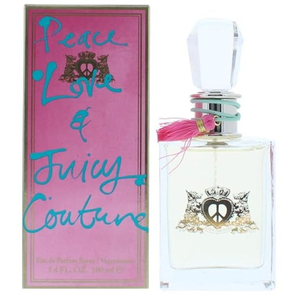 Juicy Couture Peace Love & Juicy Couture For Women 3.4 Oz/ 100 Ml SEALED